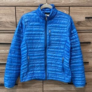 Patagonia Ultralight Down Jacket Size Medium Lagoon Blue